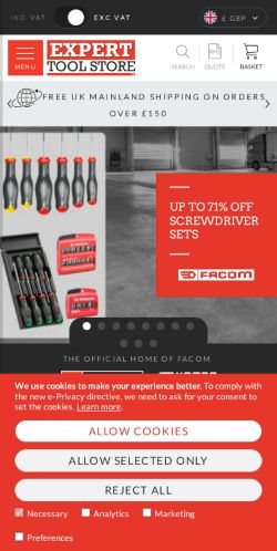 Mobile page screenshot