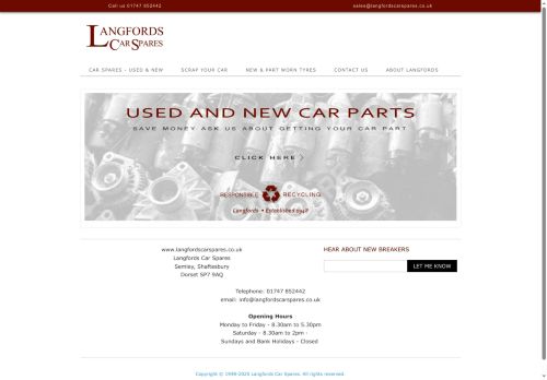 Desktop page screenshot