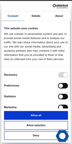 Mobile page screenshot