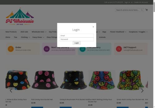 Desktop page screenshot