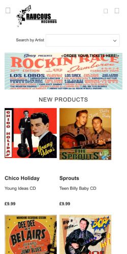 Mobile page screenshot