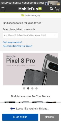 Mobile page screenshot