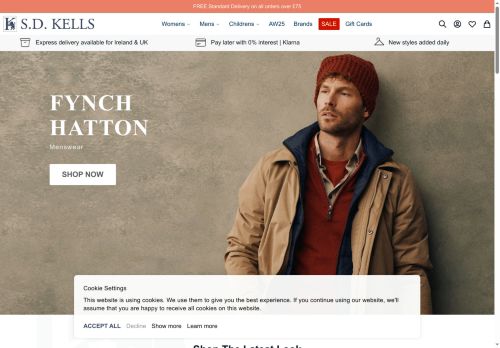 Desktop page screenshot