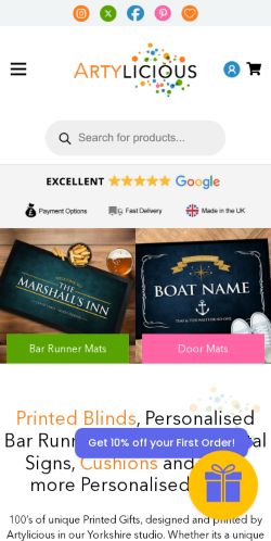 Mobile page screenshot