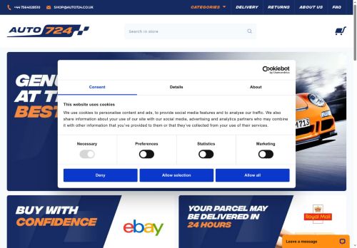 Desktop page screenshot