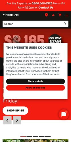 Mobile page screenshot