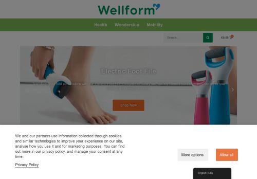 Desktop page screenshot