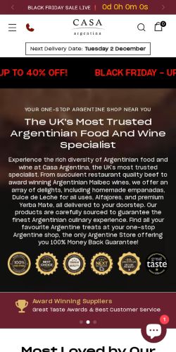 Mobile page screenshot