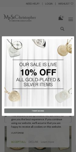 Mobile page screenshot