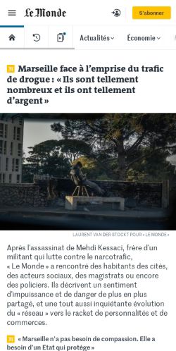 Mobile page screenshot