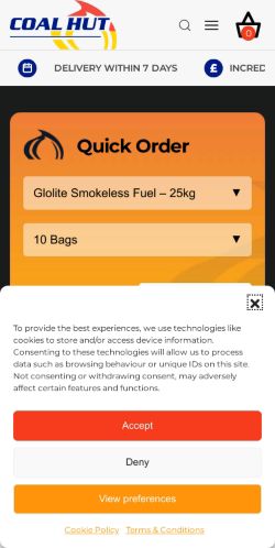 Mobile page screenshot