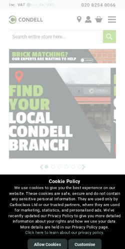 Mobile page screenshot