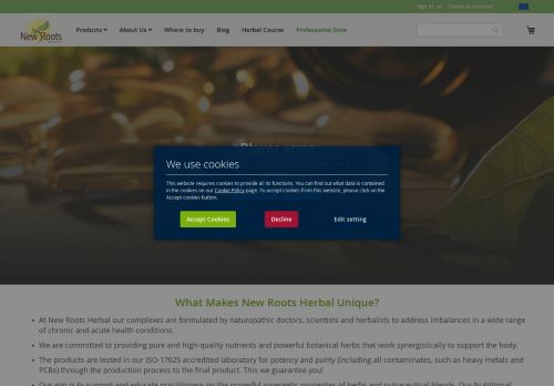 Desktop page screenshot