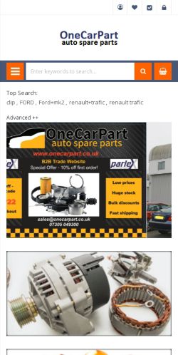 Mobile page screenshot