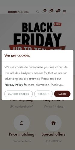 Mobile page screenshot