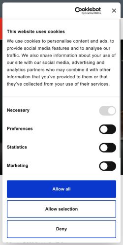 Mobile page screenshot