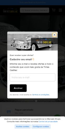 Mobile page screenshot
