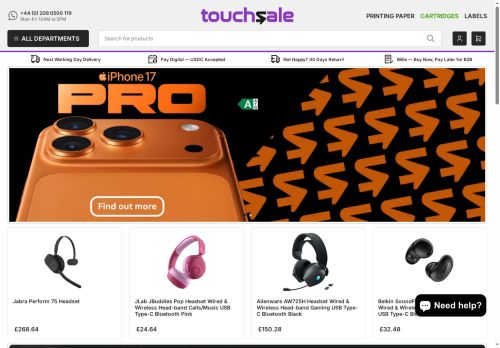 Desktop page screenshot