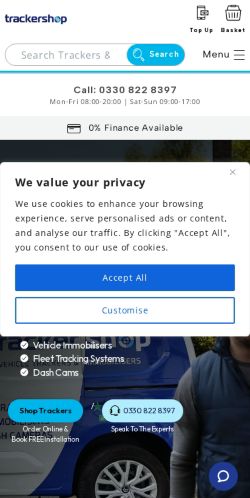 Mobile page screenshot