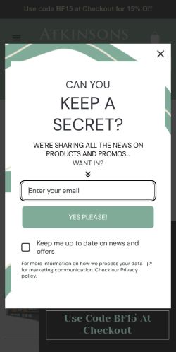 Mobile page screenshot