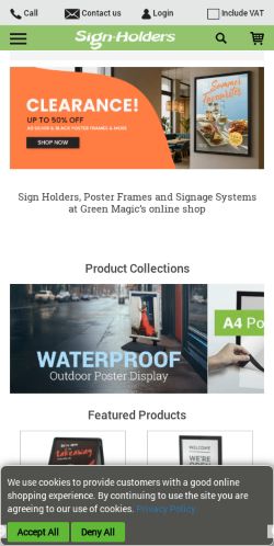 Mobile page screenshot
