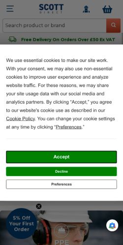 Mobile page screenshot