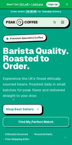 Mobile page screenshot