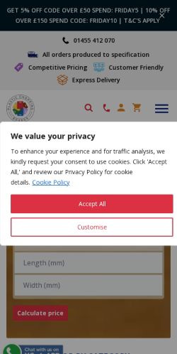 Mobile page screenshot
