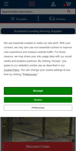 Mobile page screenshot