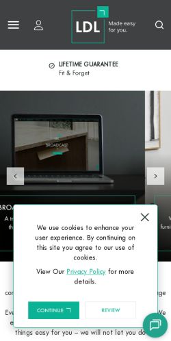 Mobile page screenshot