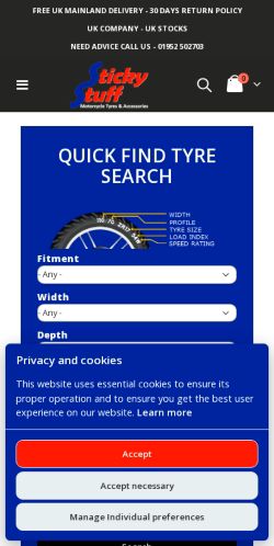 Mobile page screenshot