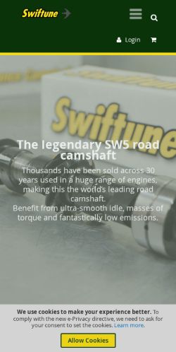 Mobile page screenshot