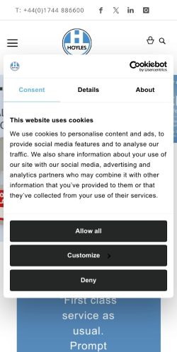Mobile page screenshot