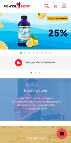 Mobile page screenshot