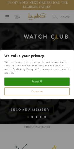 Mobile page screenshot