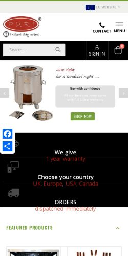 Mobile page screenshot