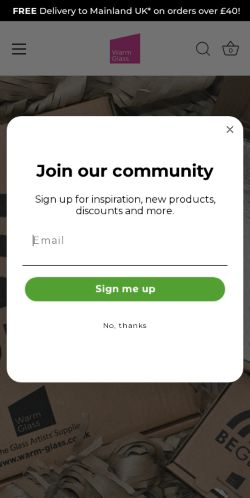 Mobile page screenshot