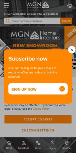 Mobile page screenshot