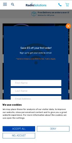 Mobile page screenshot