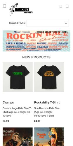 Mobile page screenshot