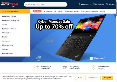 Desktop page screenshot