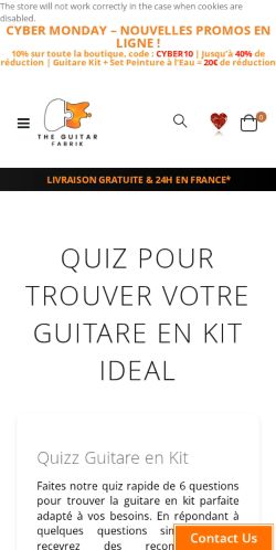 Mobile page screenshot