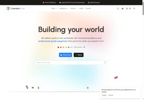 Desktop page screenshot