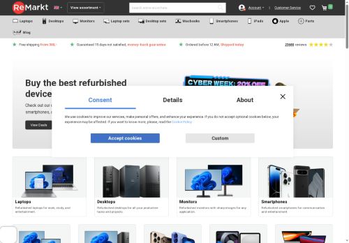 Desktop page screenshot