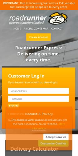 Mobile page screenshot