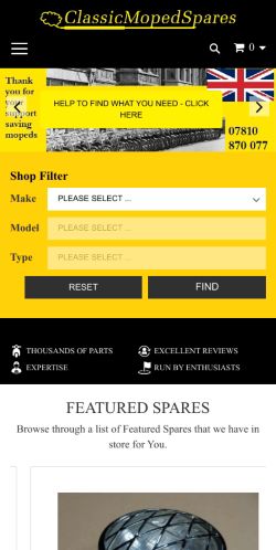 Mobile page screenshot