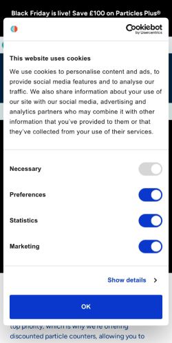 Mobile page screenshot