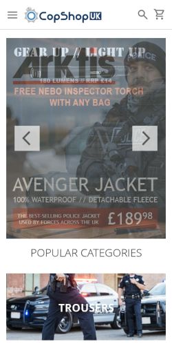 Mobile page screenshot