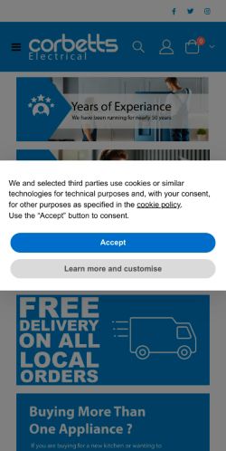 Mobile page screenshot