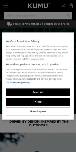 Mobile page screenshot